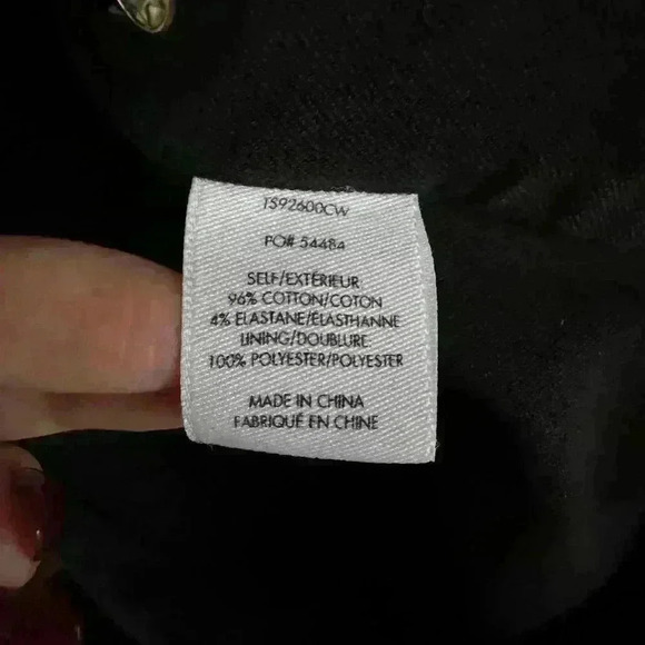 Derek Lam 10 Crosby Side Snap Black Shorts | Size 10 - Picture 6 of 6